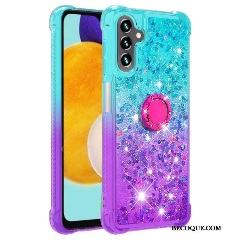 Futerały do Samsung Galaxy A54 5G Brokatowy Pierścień-wspornik