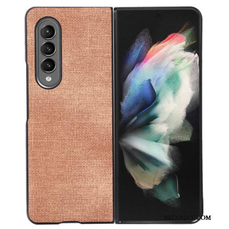 Futerały do Samsung Galaxy Z Fold 4 Tkana Sztuczna Skóra