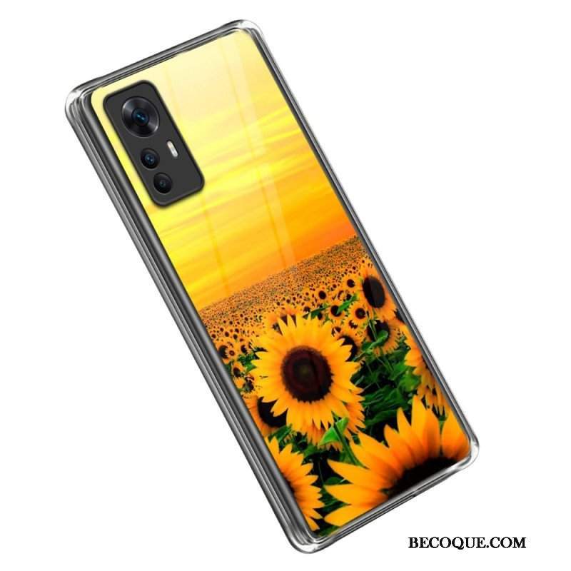 Futerały do Xiaomi 12T / 12T Pro Słoneczne Kwiaty