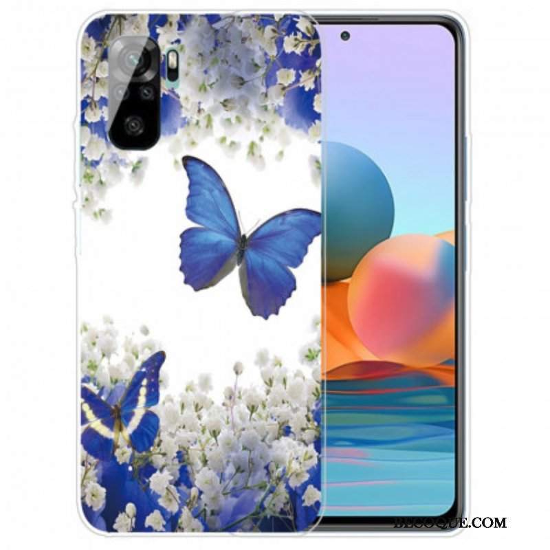 Futerały do Xiaomi Redmi Note 10 / 10S Lot Motyli