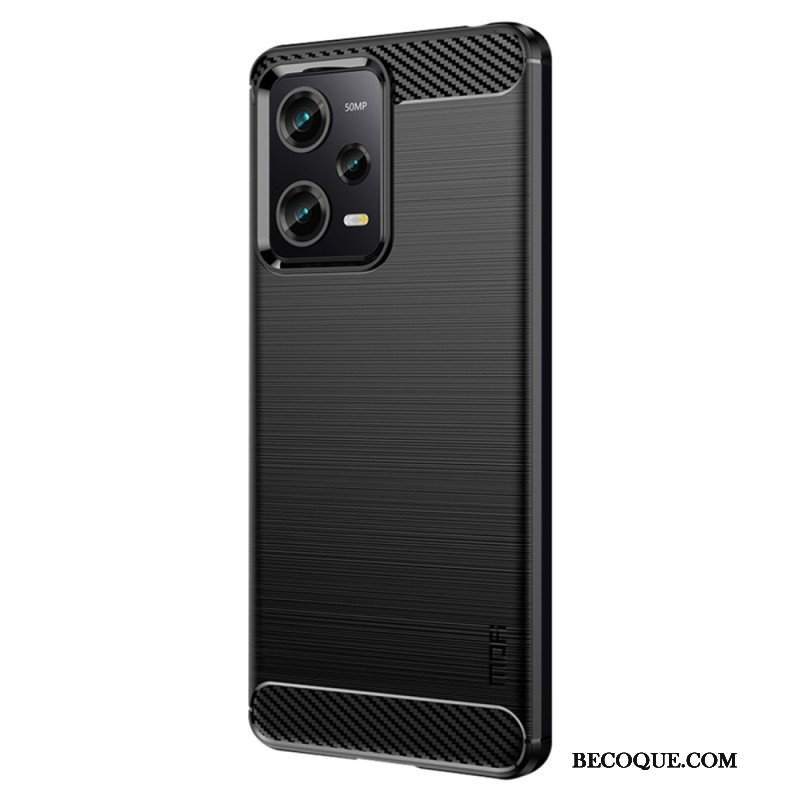 Futerały do Xiaomi Redmi Note 12 Pro Szczotkowane Włókno Węglowe Mofi