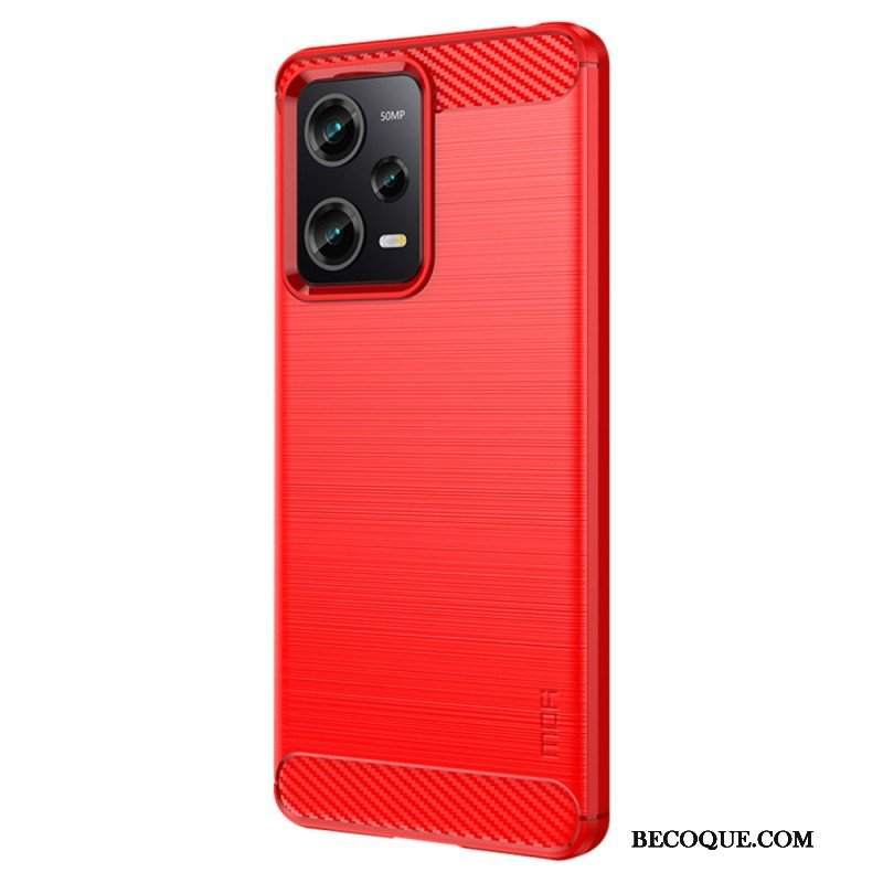 Futerały do Xiaomi Redmi Note 12 Pro Szczotkowane Włókno Węglowe Mofi