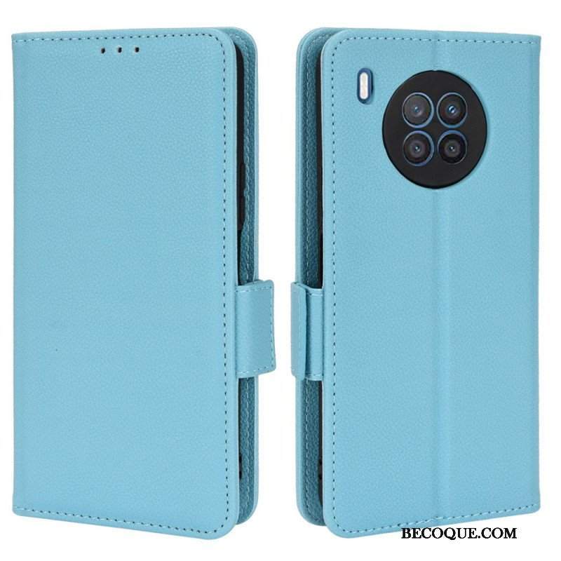 Obudowa Etui Na Telefon do Honor 50 Lite Etui Folio Flap Double Litchi Nowe Kolory