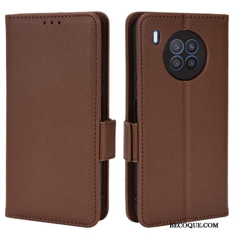 Obudowa Etui Na Telefon do Honor 50 Lite Etui Folio Flap Double Litchi Nowe Kolory