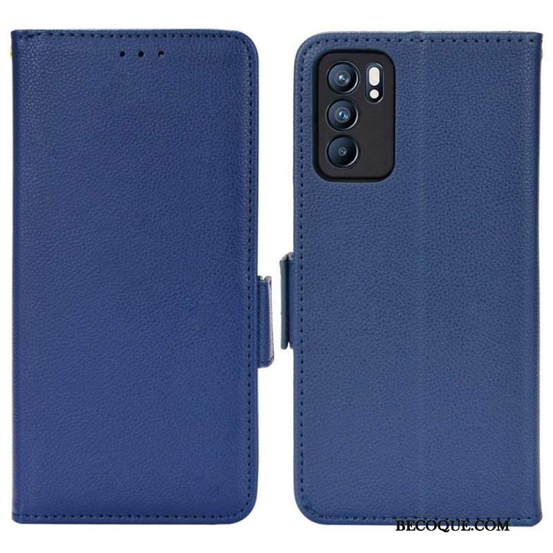 Obudowa Etui Na Telefon do Oppo Reno 6 5G Etui Folio Flap Double Nowe Kolory