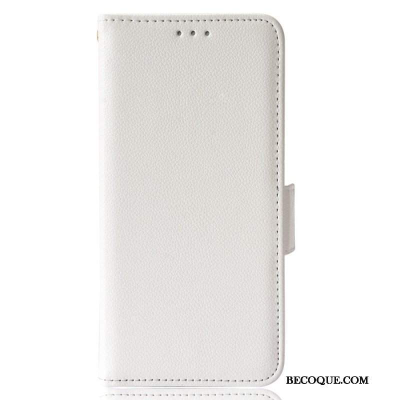 Obudowa Etui Na Telefon do Sony Xperia 1 IV Tradycyjny Styl Skóry Liczi