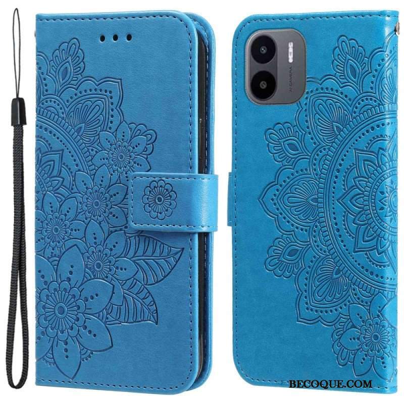 Obudowa Etui Na Telefon do Xiaomi Redmi A1 Kwiatowa Mandala