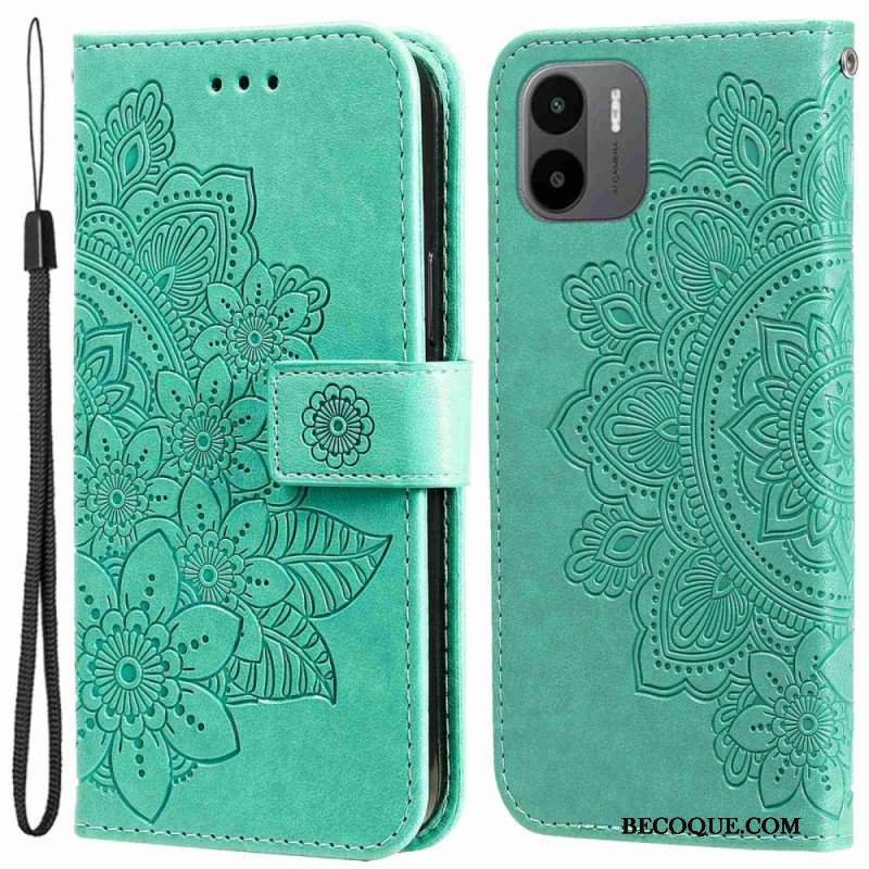 Obudowa Etui Na Telefon do Xiaomi Redmi A1 Kwiatowa Mandala