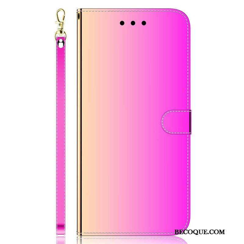 Obudowa Etui Na Telefon do Xiaomi Redmi Note 10 5G Osłona Lusterka