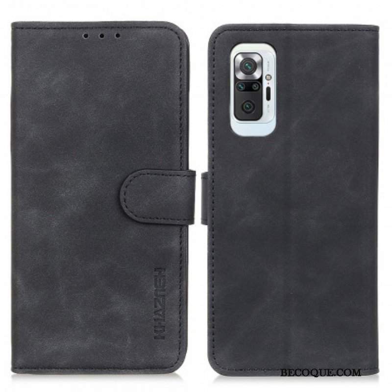 Obudowa Etui Na Telefon do Xiaomi Redmi Note 10 Pro Khazneh Efekt Skóry W Stylu Vintage