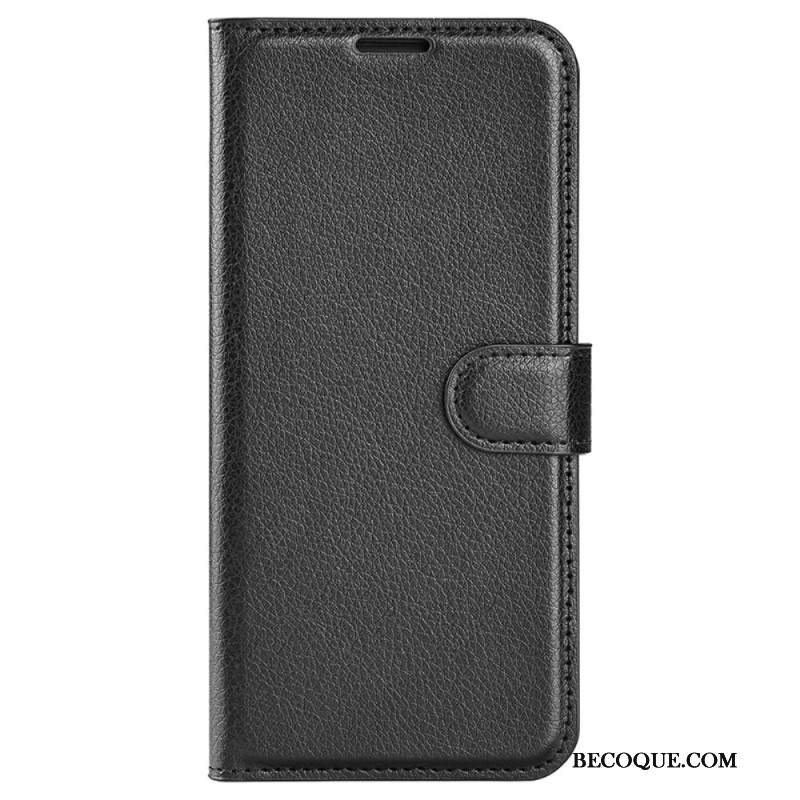 Obudowa Google Pixel 8a Etui Na Telefon Klasyczna Sztuczna Skóra Litchi