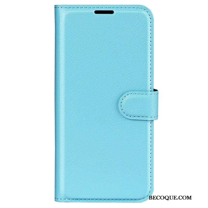Obudowa Google Pixel 8a Etui Na Telefon Klasyczna Sztuczna Skóra Litchi
