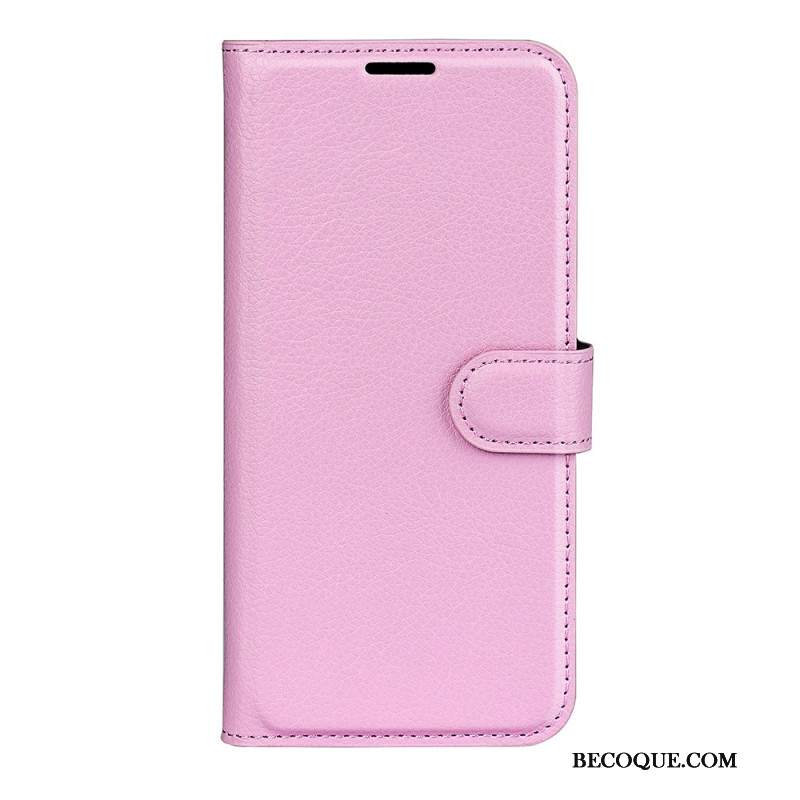 Obudowa Oppo Reno 11 5g Etui Na Telefon Klasyczna Sztuczna Skóra Litchi