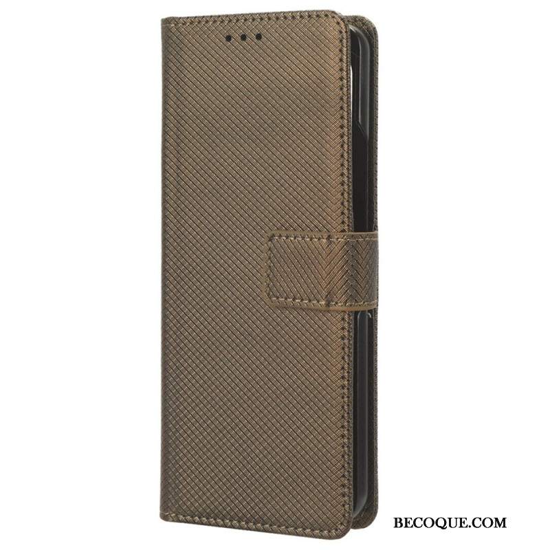 Obudowa Samsung Galaxy Z Fold 5 Etui Na Telefon Kropki Z Paskiem