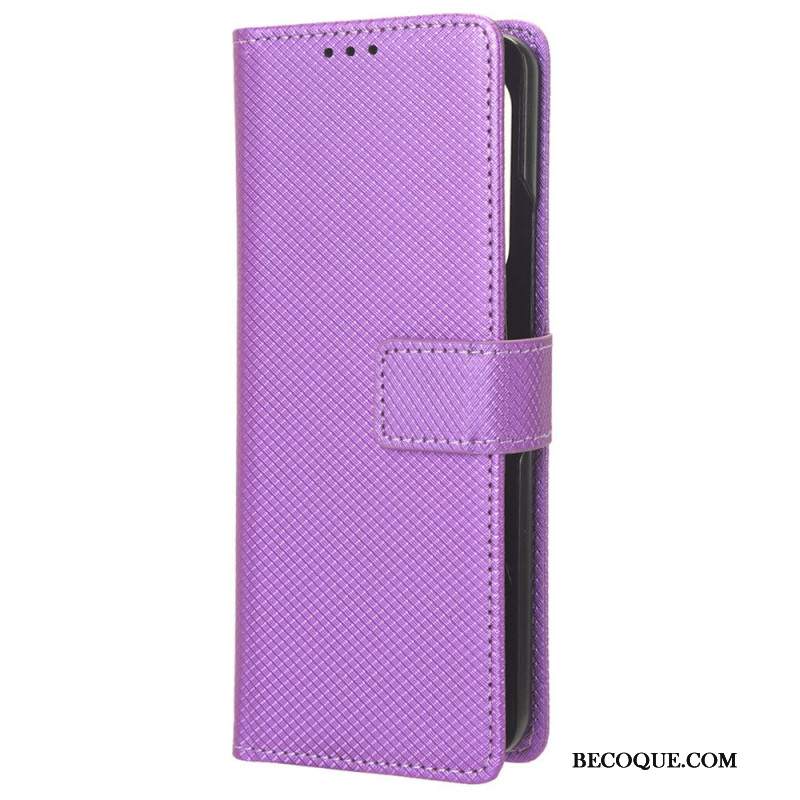 Obudowa Samsung Galaxy Z Fold 5 Etui Na Telefon Kropki Z Paskiem