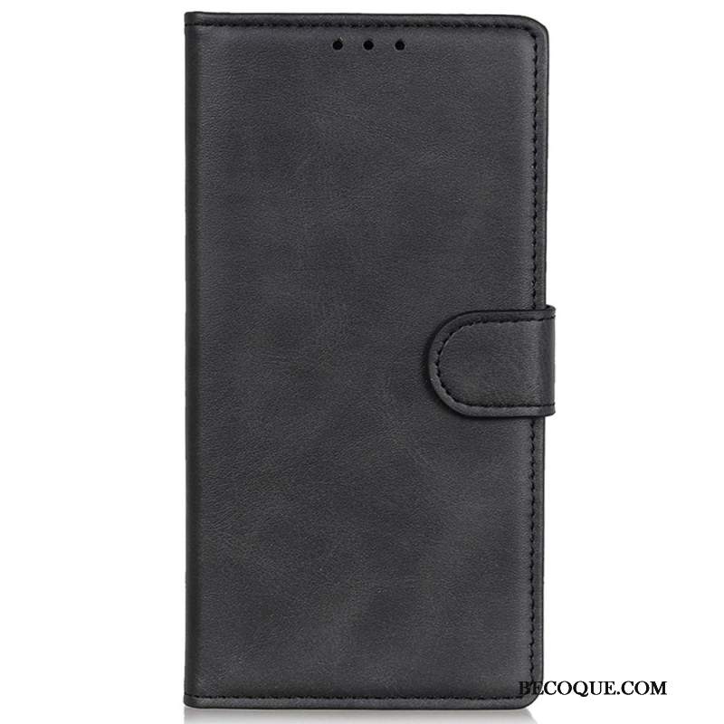 Obudowa Sony Xperia 1 Vi Etui Na Telefon Matowa Sztuczna Skóra