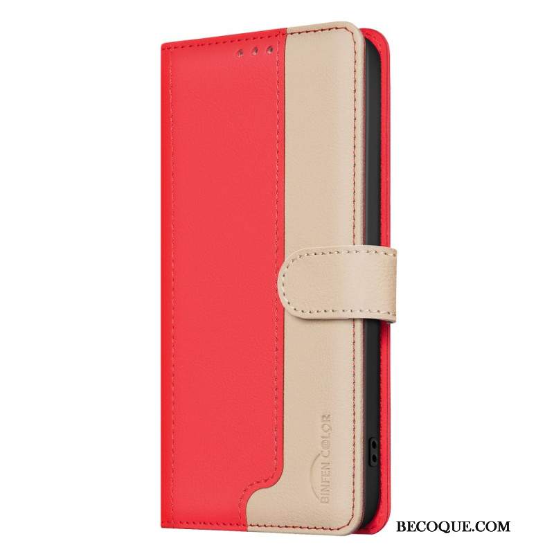 Obudowa iPhone 16 Plus Etui Na Telefon Bicolor Technologia Blokowania Rfid Binfen Color