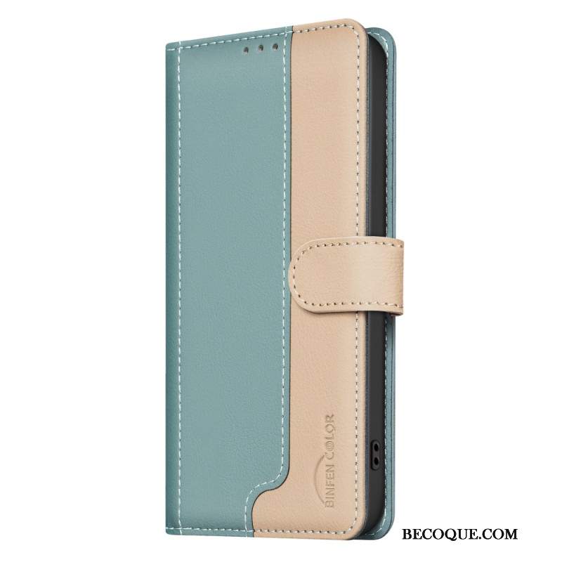 Obudowa iPhone 16 Plus Etui Na Telefon Bicolor Technologia Blokowania Rfid Binfen Color