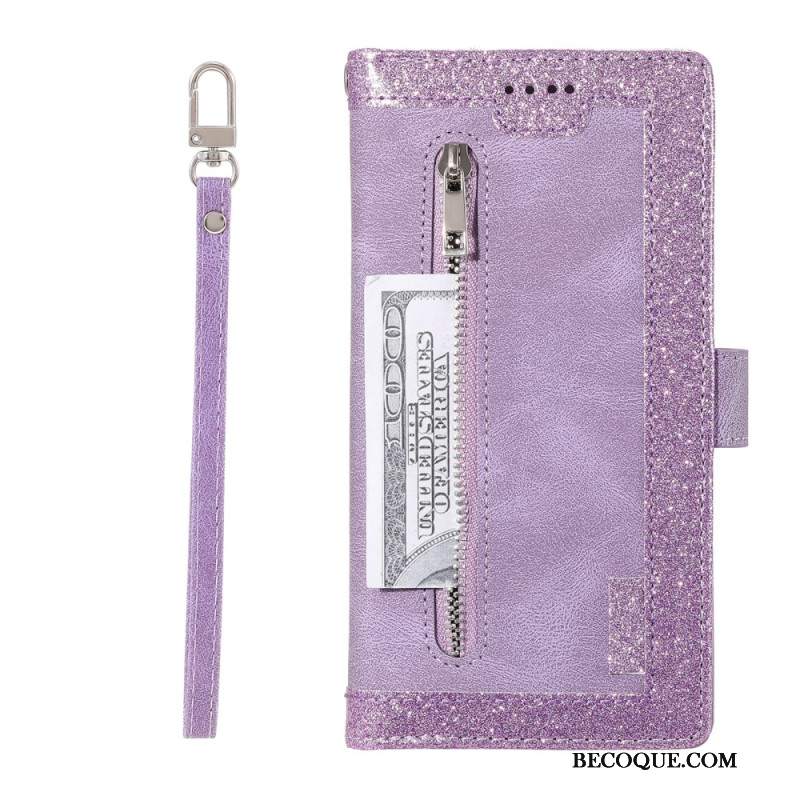 Obudowa iPhone 16 Plus Etui Na Telefon Etui Na Karty Ze Smyczą A9