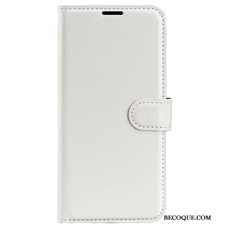 Obudowa iPhone 16 Plus Etui Na Telefon Sztuczna Skóra Liczi