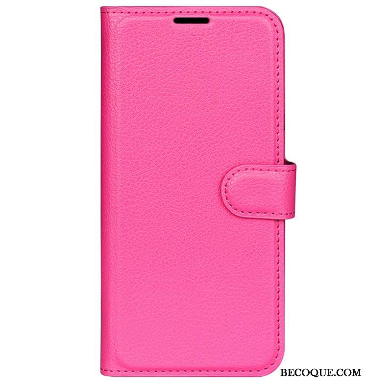 Obudowa iPhone 16 Plus Etui Na Telefon Sztuczna Skóra Liczi
