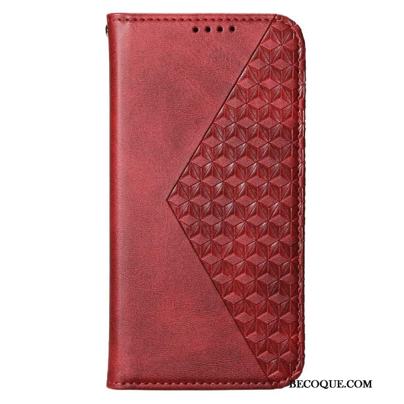 Pokrowce Oppo Reno 12 5g Nadruk Diamentowy Z Paskiem