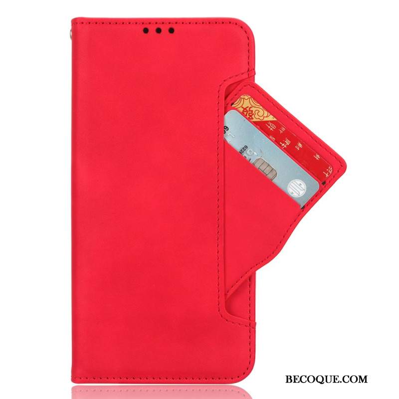 Skórzany Futerał Huawei Nova 12s Etui Na Telefon Wiele Kart
