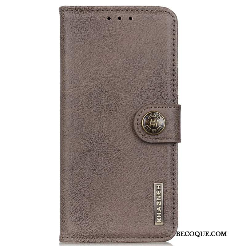 Skórzany Futerał Sony Xperia 10 Vi Etui Na Telefon Sztuczna Skóra W Stylu Retro Khazneh