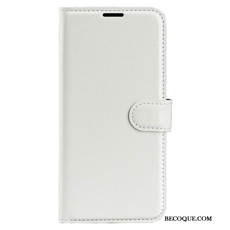 Skórzany Futerał Xiaomi 14t Pro Etui Na Telefon Sztuczna Skóra Litchi