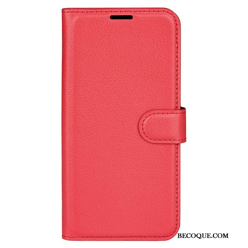 Skórzany Futerał Xiaomi 14t Pro Etui Na Telefon Sztuczna Skóra Litchi
