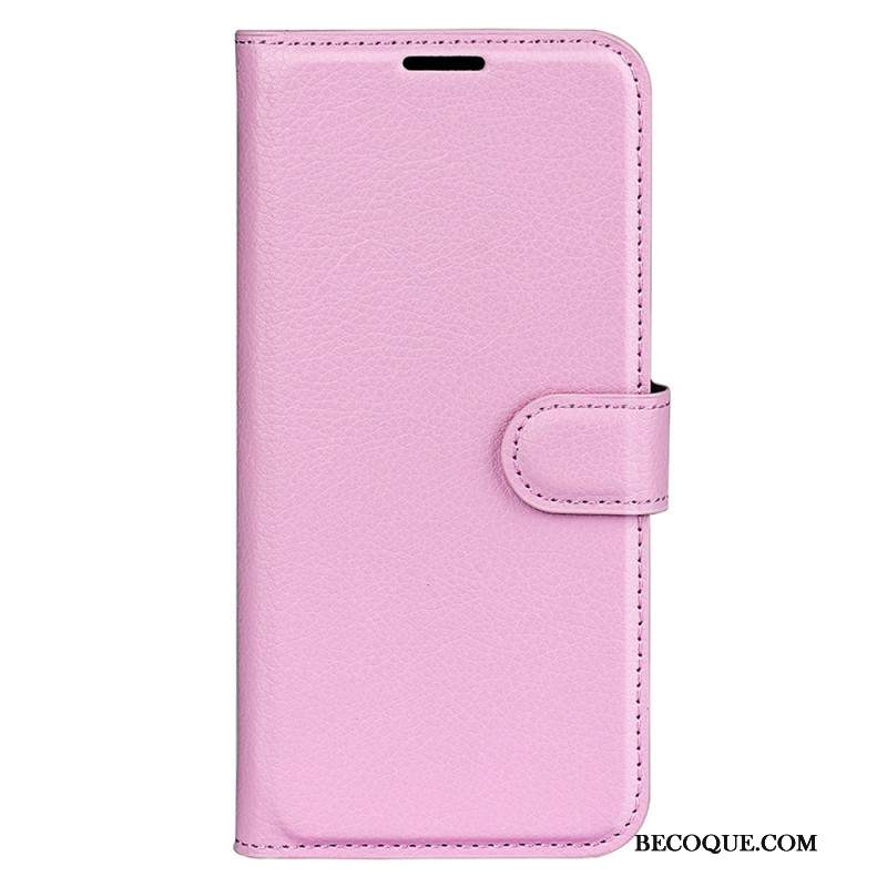 Skórzany Futerał Xiaomi 14t Pro Etui Na Telefon Sztuczna Skóra Litchi