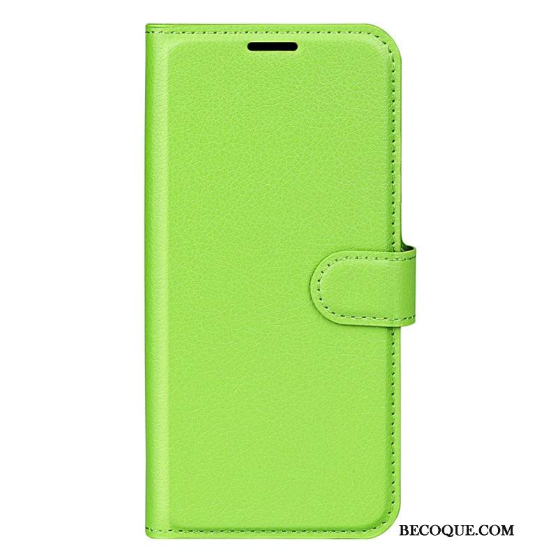 Skórzany Futerał Xiaomi 14t Pro Etui Na Telefon Sztuczna Skóra Litchi