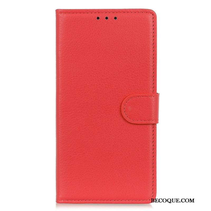 Skórzany Futerał Xiaomi Redmi Note 13 4g Etui Na Telefon Tradycyjna Sztuczna Skóra