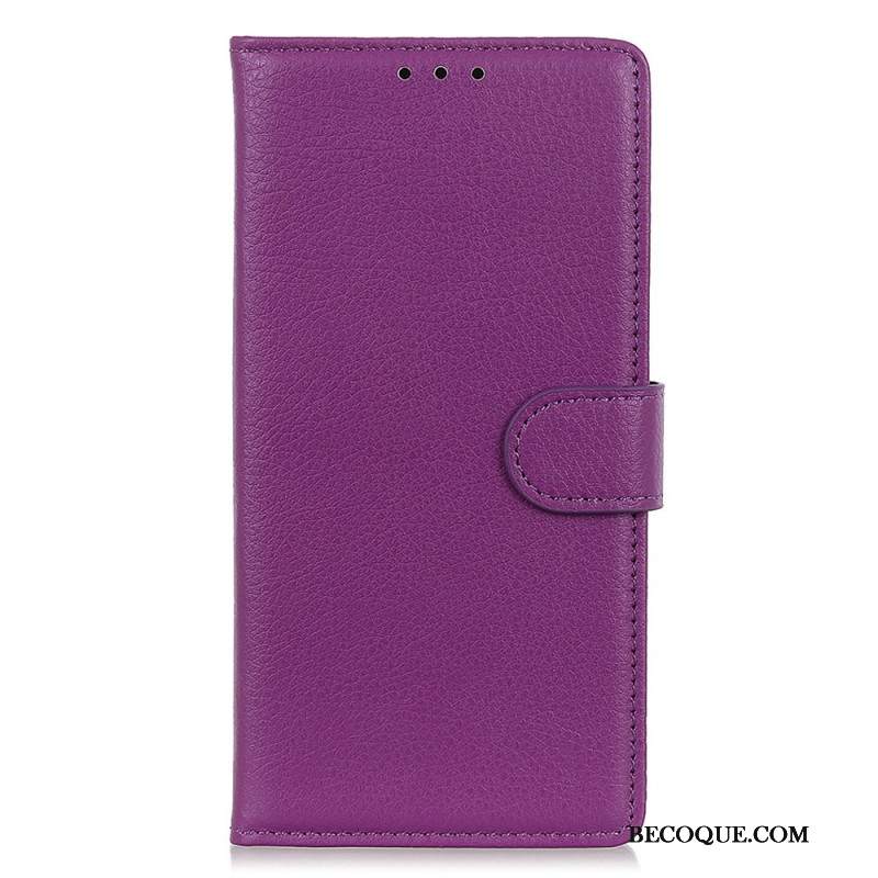 Skórzany Futerał Xiaomi Redmi Note 13 4g Etui Na Telefon Tradycyjna Sztuczna Skóra