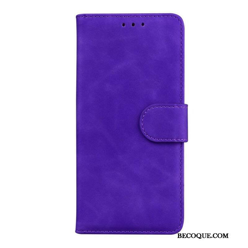 Skórzany Futerał do Xiaomi Redmi Note 10 5G Vintage Szycie