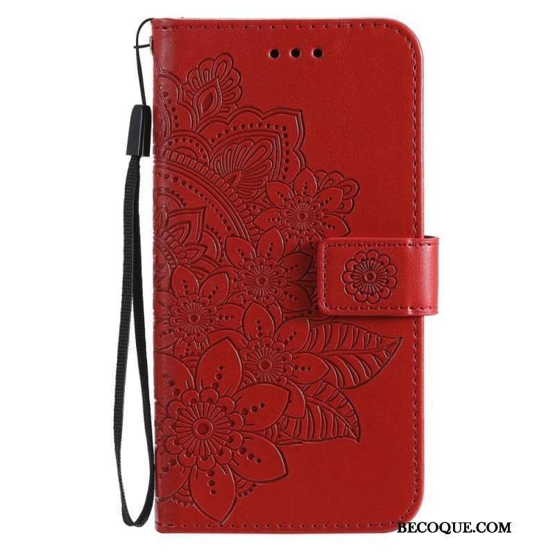 Skórzany Futerał do Xiaomi Redmi Note 10 Pro Mandala