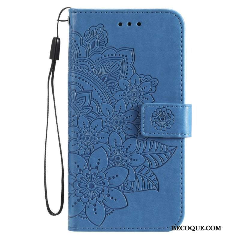 Skórzany Futerał do Xiaomi Redmi Note 10 Pro Mandala