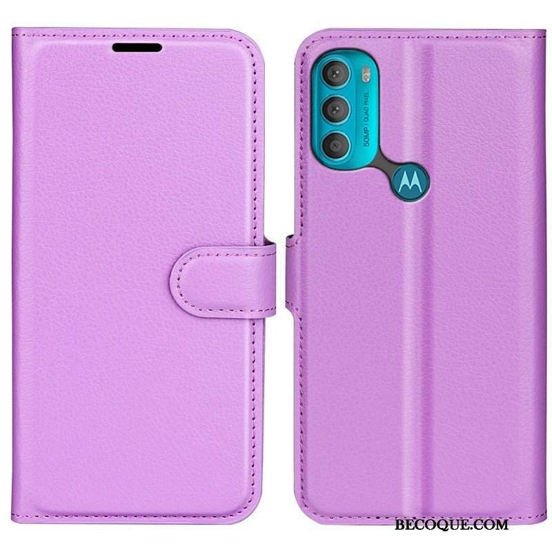 Etui Folio do Moto G71 5G Klasyczny