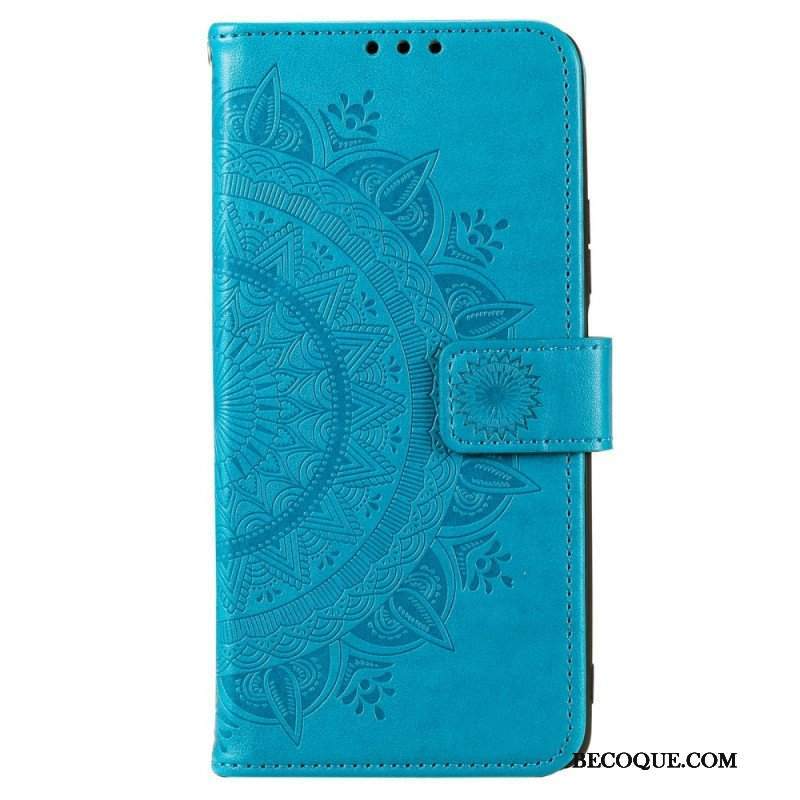 Etui Folio do OnePlus Nord CE 2 5G Kwiatowa Mandala