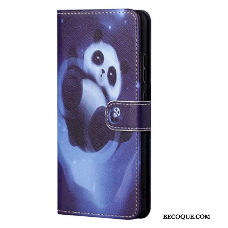 Etui Folio do OnePlus Nord CE 2 5G Nocna Panda