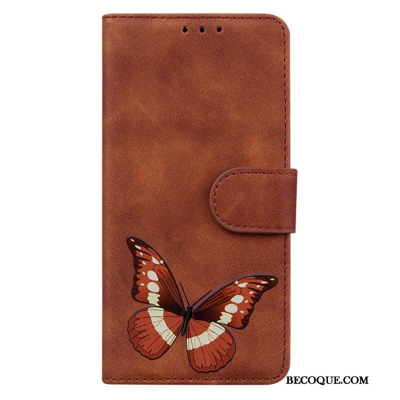 Etui Folio do Oppo Reno 8 Lite Motyl