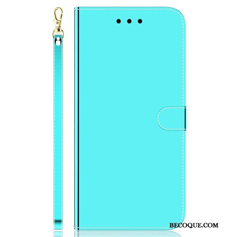 Etui Folio do Oppo Reno 8 Lustro I Smycz