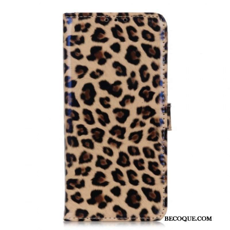 Etui Folio do Poco M4 Pro 5G Lampart