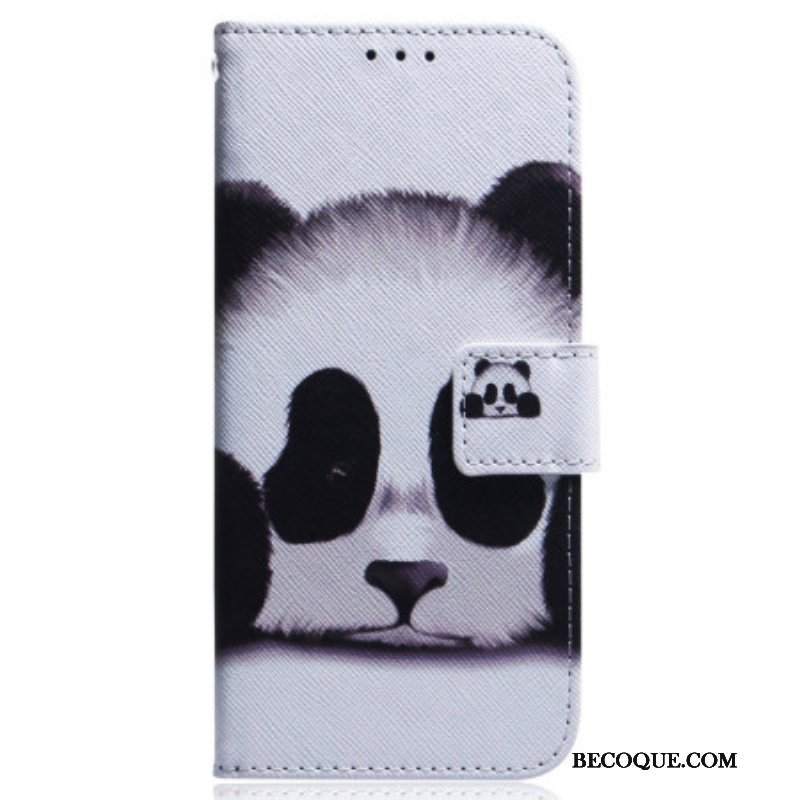 Etui Folio do Realme C35 Panda