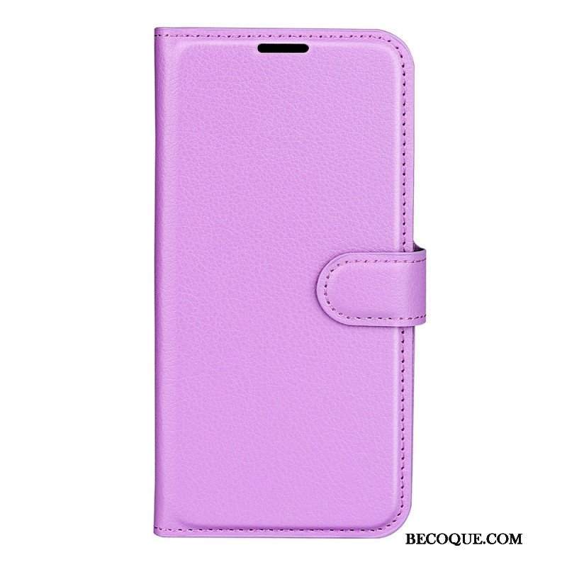 Etui Folio do Realme C35 Tekstura Liczi