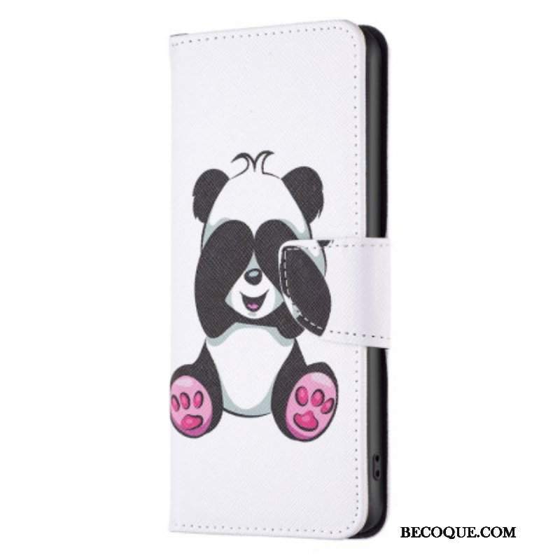 Etui Folio do Samsung Galaxy A14 / A14 5G Panda