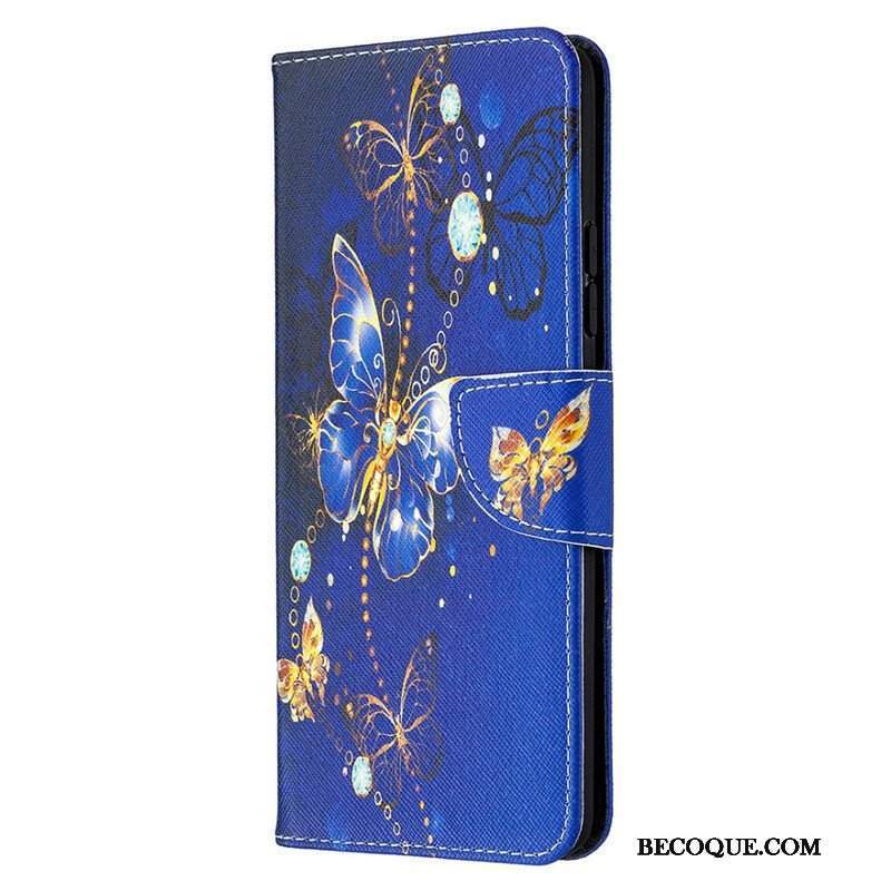 Etui Folio do Samsung Galaxy A42 5G Królowie Motyli