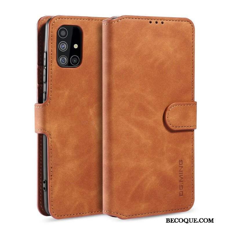 Etui Folio do Samsung Galaxy A51 5G Dg.ming Retro