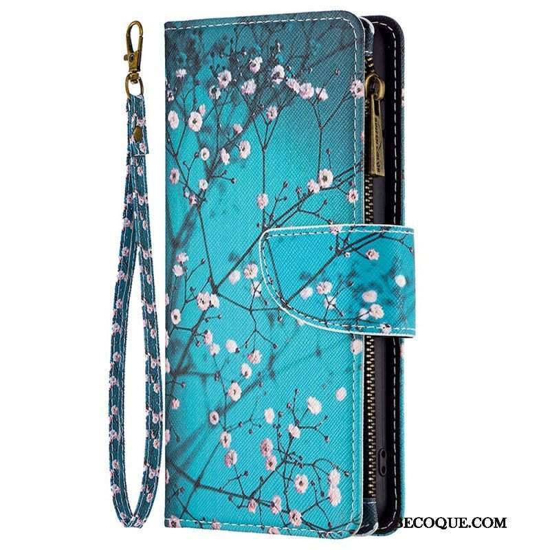 Etui Folio do Samsung Galaxy M23 5G Drzewna Torebka I Smycz