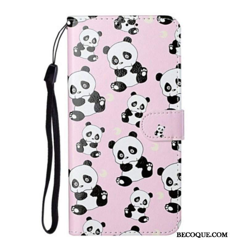 Etui Folio do Samsung Galaxy S21 5G Jakie Pandy